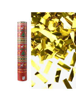 Пневмохлопушка "Новогоднее настроение" 30 см