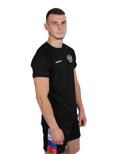 Футболка самбо BRAVEGARD ПОБЕДА черная