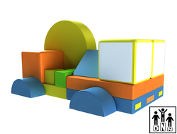 Мягкий игровой комплекс «Автофургон»