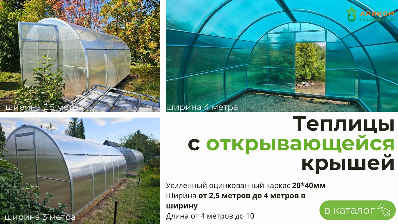 Купить теплицу из поликарбоната в Перми недорого, цены в интернет ...