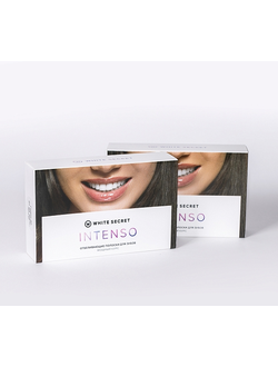Отбеливающие полоски Intenso 14 шт, White Secret
