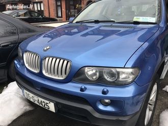 В разборе BMW X5, 2004 года, 3.0D, 218 л.с. из Ирландии.