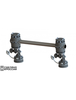 Рейлинг быстросъемный с регулировкой угла наклона 400мм