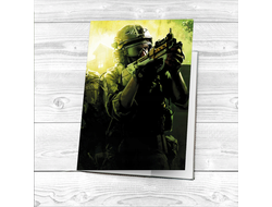 Обложка "Counter-Strike, CS GO, Контр Страйк" на паспорт №20