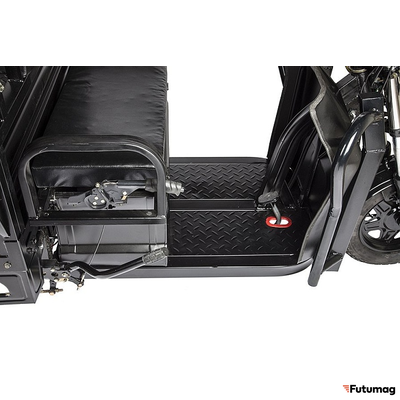 Грузовой электротрицикл Rutrike D2 1500 60V1000W черный