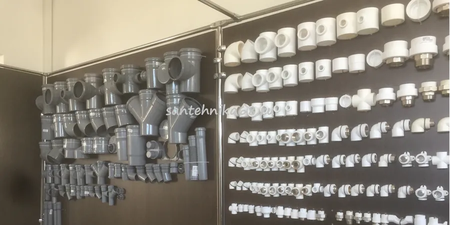 Трубы для канализации 32 40 50 110 160 и фитинги к ним