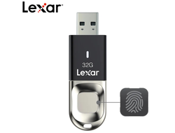 Флеш-накопитель Lexar JumpDrive F35 USB 3.0 32Gb  с отпечатком пальца