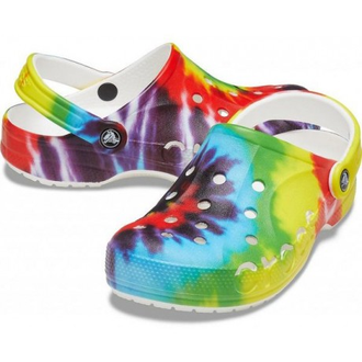 CROCS BAYA TIE DYE CLOG РАЗНОЦВЕТНЫЕ