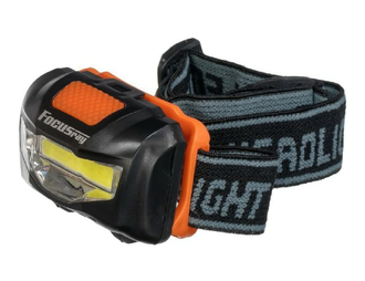 Фонарь налобный FOCUSray 1055, светодиод СОВ 3W, пластик