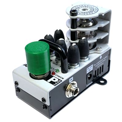 Насадка на кнопку педали эффектов, высокая (3D печать), 1 шт (зеленая)