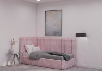 Кровать-диван Chimes (Розовый)