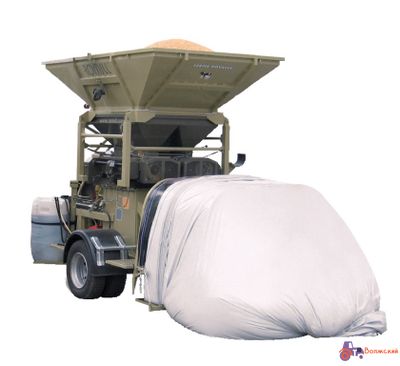 Передвижная вальцовая плющилка влажного зерна с прессом ROmiLL CP2