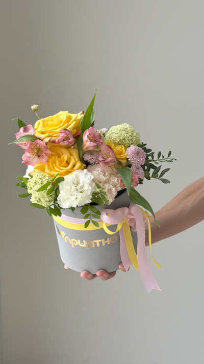 Цветочная композиция учителю / воспитателю № 816