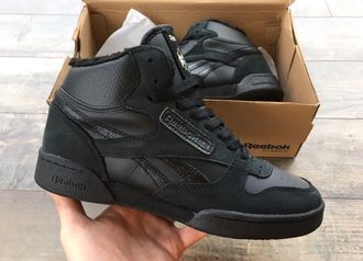 Кроссовки Reebok Black высокие зимние