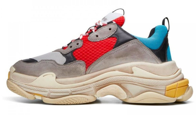 Balenciaga Triple-S Grey Red Blue