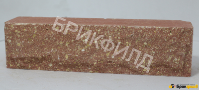 Имитация природного камня. Евростандарт "Дикий камень". Персик. Кирпичный завод Брик Филд