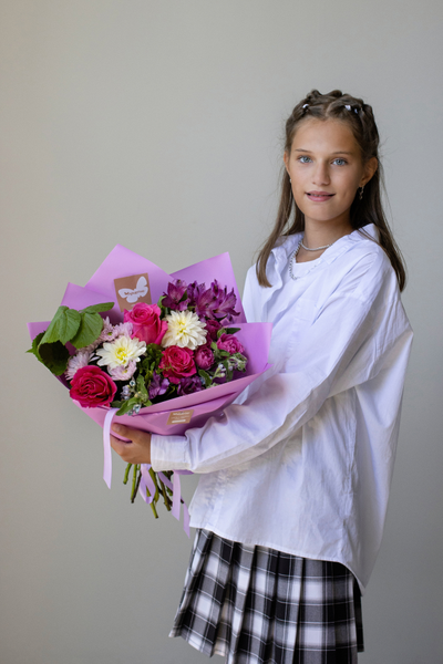 Букет цветов для учителя / воспитателя  № 858