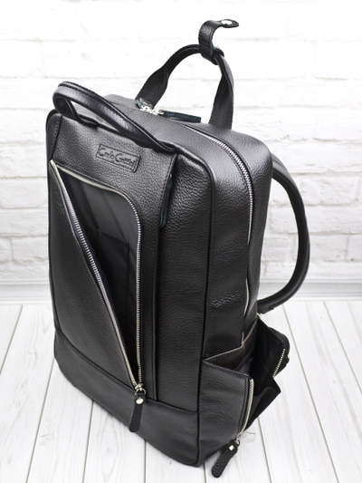 Кожаный рюкзак Viterbo Premium black (арт. 3111-61)