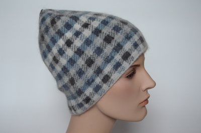 Визио итальянская шапка в клетку Vizio 6944 фото