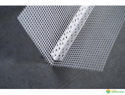 Профиль угловой ПВХ 100х150 мм с армирующей сеткой, 2500 мм