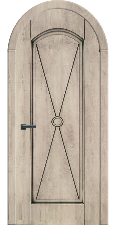 Глухая арочная дверь Данте 1