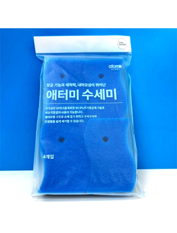 Прочные губки для посуды Атоми