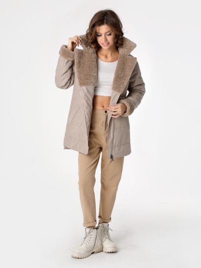 Куртка 24335 беж