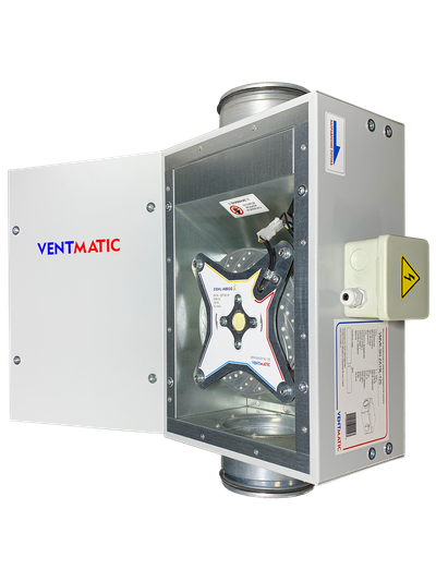 ВЕНТИЛЯТОР ШУМОИЗОЛИРОВАННЫЙ VMVK-SH-ZA19L-125