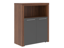 Шкаф с глухими малыми дверьми и топом ZMC 85.3