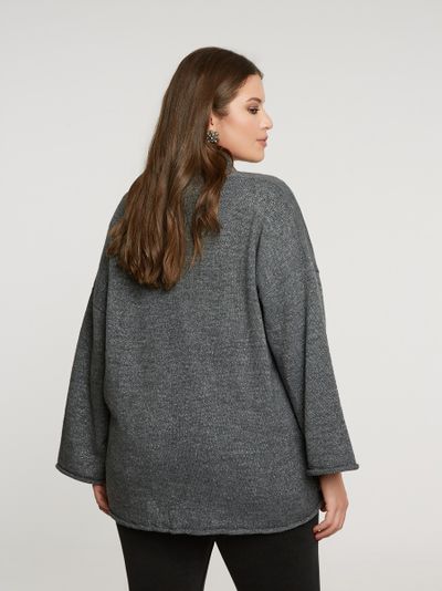 Жакет вязанный