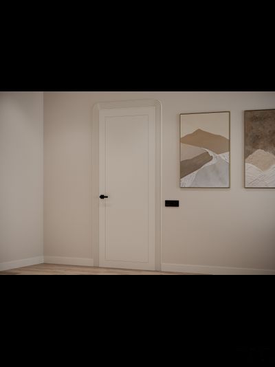 Межкомнатная дверь Eternity Classic Ампир, высота 2400 мм, ширина 1200 мм, каркас 42 мм, наружного открывания