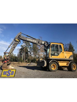 Стекло на экскаватор Volvo EW140b, Volvo EW145b, Volvo EW160b, Volvo EW180b, Volvo EC180Blc, Volvo