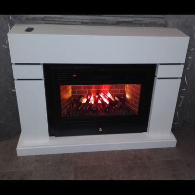 Электрокамин Лондон WT с очагом 3D Novara 26