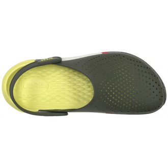 CROCS LITERIDE CLOG COLORBLOCK GREEN