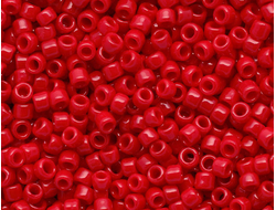 Японский бисер Toho 11/0 45A Opaque Cherry / Непрозрачный вишня