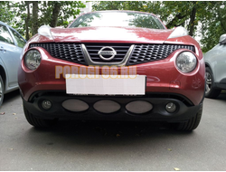 Защита радиатора Nissan Juke 2010-2014 chrome