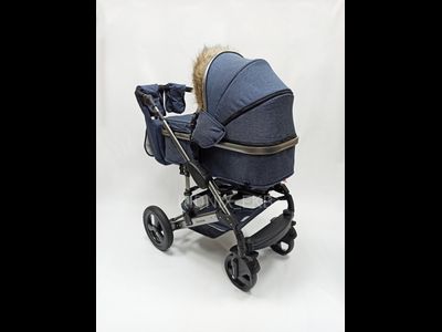 Детская коляска 3 в 1 Luxmom 555 Синий