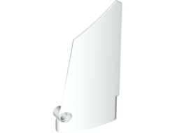 Technic, Panel Fairing #17 Large Smooth, Side A, White (64392 / 4547031 / 6023994)