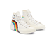 Кеды Converse Chuck 70 Pride High Top мужские белые с радугой