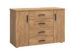 Спальня ВИКТОРИЯ - Комод ВИ-70 Дуб Крафт золотой