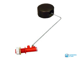 Клапан шар. ПЛ. в сборе матовый (Тула)