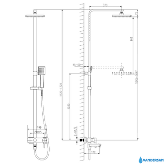 Смеситель для ванны Tropic LM7004C