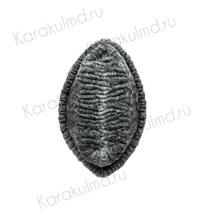 Москвичка из серого отборного Каракуля