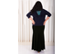 Элегантная длинная юбка БОЛЬШОГО размера Арт. 044401 (Цвет черный) Размеры 52-80