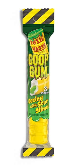 Toxic Waste Goop Gum 43,5 гр (3 гипер кислых жвачки)