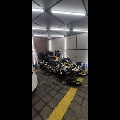 Наклейки на снегоход BRP Lynx Skandic Army Yeti expedition commander 2012 2020 №2275