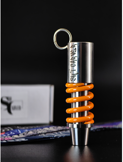 МУНДШТУК SPRING 2.0 ORANGE С ЛЕНТОЙ