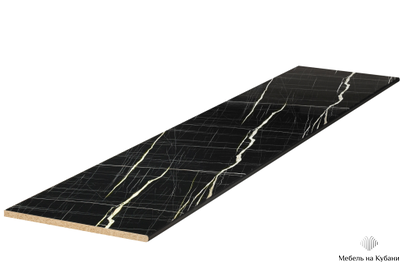 Мебельный щит Черный тунис (ДСП, 3 000, 600, 6, 295, мт) (3050 мм)