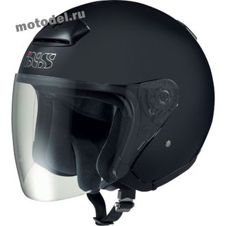 Шлем IXS HX118 3/4, открытый (мотошлем), черный матовый