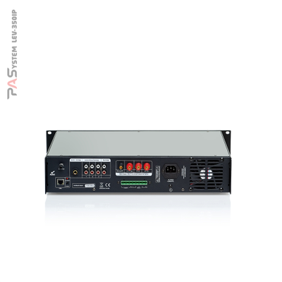 Трансляционный Микшер-усилитель PASystem LEV-350IP